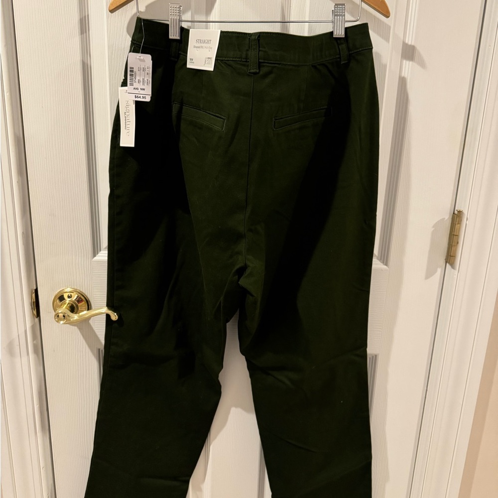 Christopher and Banks Green Casual Pants